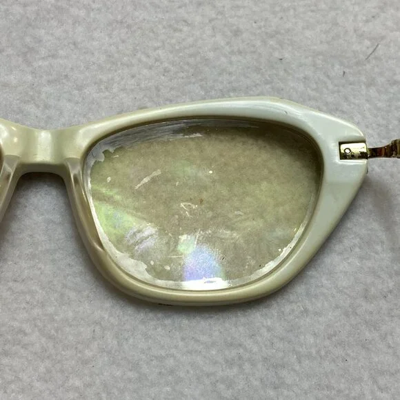 Miu Miu BP17678402 Eyeglasses Red Black Gold Cats Eye - Picture 5 of 16